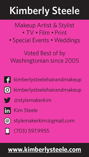 Image of Kimberly Steele's business card